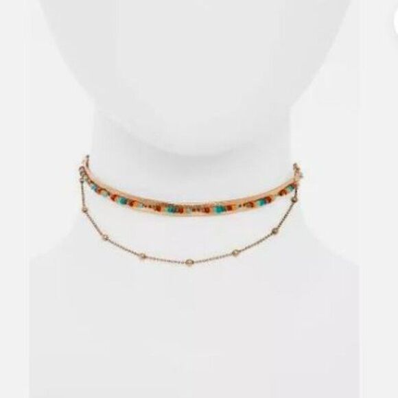 Treasure & Bond Jewelry - Nordstrom Treasure & Bond Beaded Choker Necklace NWT 49.50 SUMMER RAINBOW
